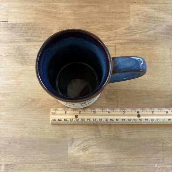 Glazed Pottery Stoneware Colorado Moose Drip Glaze Coffee Mug Nature Wildlife - Picture 6 of 7